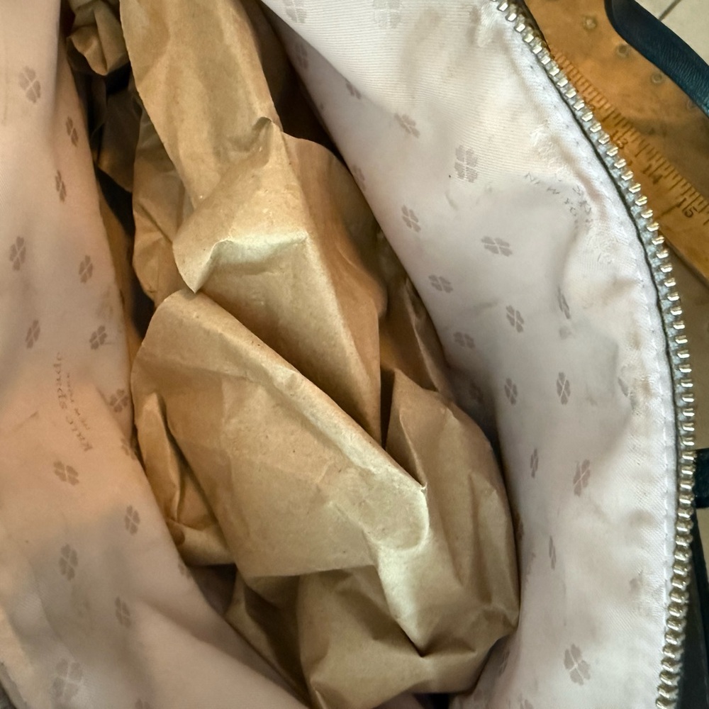 Kate Spade Black Leather Handbag - Picture 6 of 7